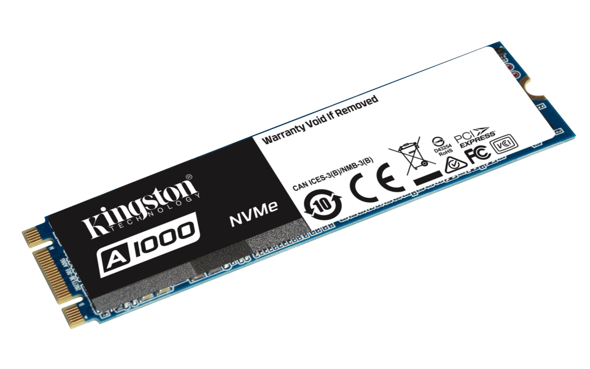 Kingston Technology A1000 960 GB M.2 PCI Express NVMe 3D TLC