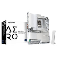 GIGABYTE Z890 AERO D Motherboard - Unterstützt Intel Core Ultra (Serie 2) CPUs, 16+1+2 Phasen VRM, bis zu 9500MHz DDR5 (OC), PCIe 5.0 M.2, Wi-Fi 7, Thunderbolt 5