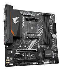 GIGABYTE B550M AORUS ELITE Mainboard – AMD Ryzen 5000 CPUs, 5+3 Phasen VRM, bis zu 4733 MHz DDR4, 1xPCIe 4.0 + 1xPCIe 3.0 M.2, 1GbE LAN, USB 3.2 Gen 1