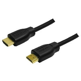 Logilink HDMI-Kabel Ethernet A -> A St/St 1.50m sw