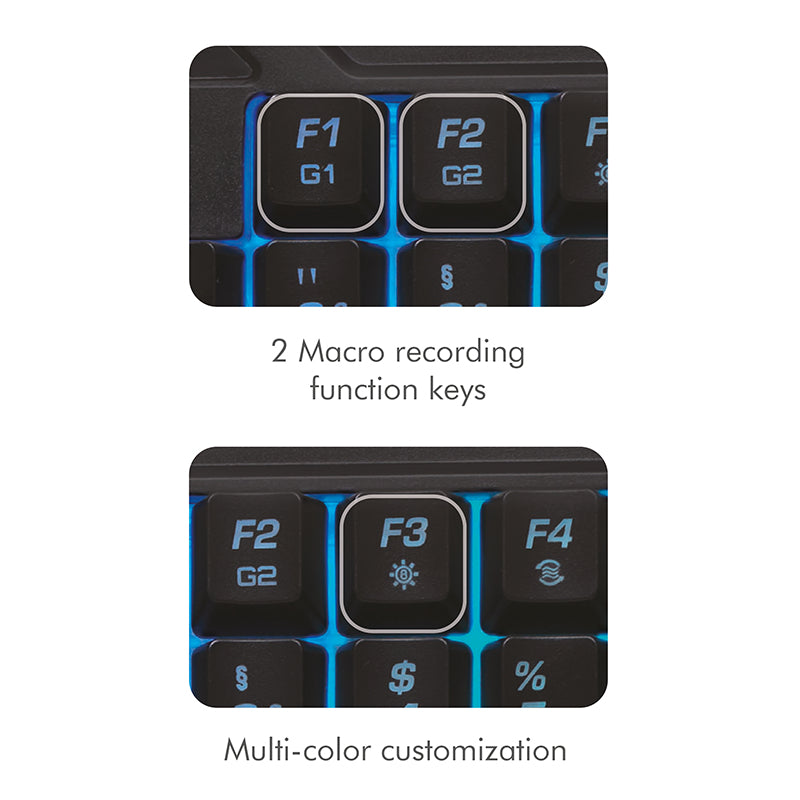LogiLink ID0181 Tastatur Gaming USB Englisch Schwarz