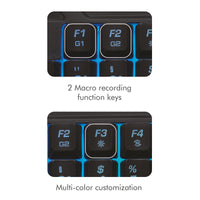 LogiLink ID0181 Tastatur Gaming USB Englisch Schwarz