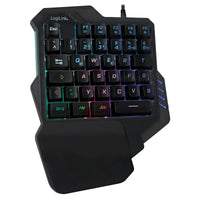 LogiLink ID0181 Tastatur Gaming USB Englisch Schwarz