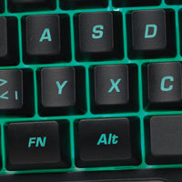 LogiLink ID0181 Tastatur Gaming USB Englisch Schwarz