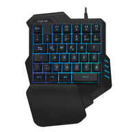 LogiLink ID0181 Tastatur Gaming USB Englisch Schwarz