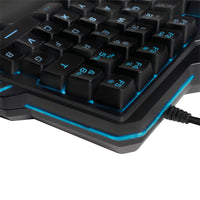 LogiLink ID0181 Tastatur Gaming USB Englisch Schwarz