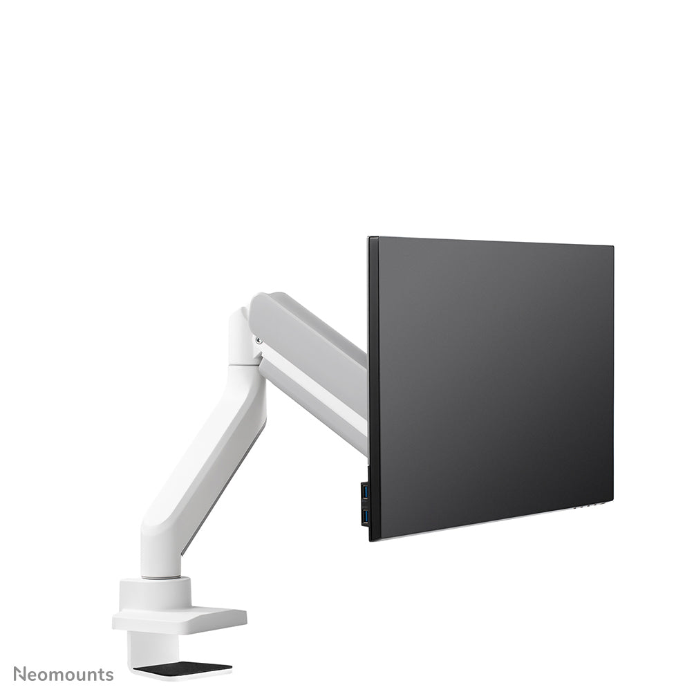 Neomounts DS70-450WH1 Monitorarm 17-42" - Gasfeder - Topfix - 180°-Stopp