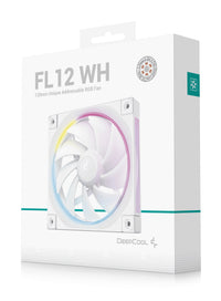 DeepCool FL12 WH Computergehäuse Ventilator 12 cm Weiß 1 Stück(e)