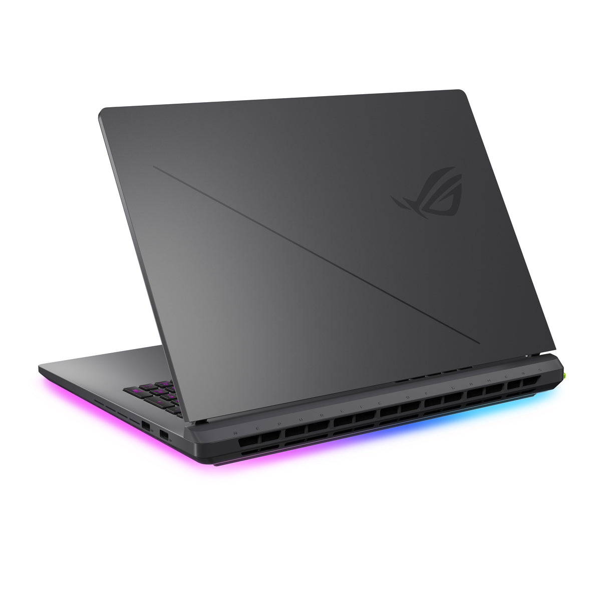 ASUS ROG Strix G18 G815JMR-ISCS8148W Intel® Core™ i7 i7-14650HX Laptop 45,7 cm (18") WUXGA 16 GB DDR5-SDRAM 1 TB SSD NVIDIA GeForce RTX 5060 Wi-Fi 7 (802.11be) Windows 11 Home Schwarz, Grau