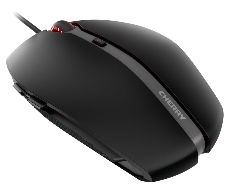 CHERRY GENTIX 4K Kabelgebundene Maus, Schwarz, USB