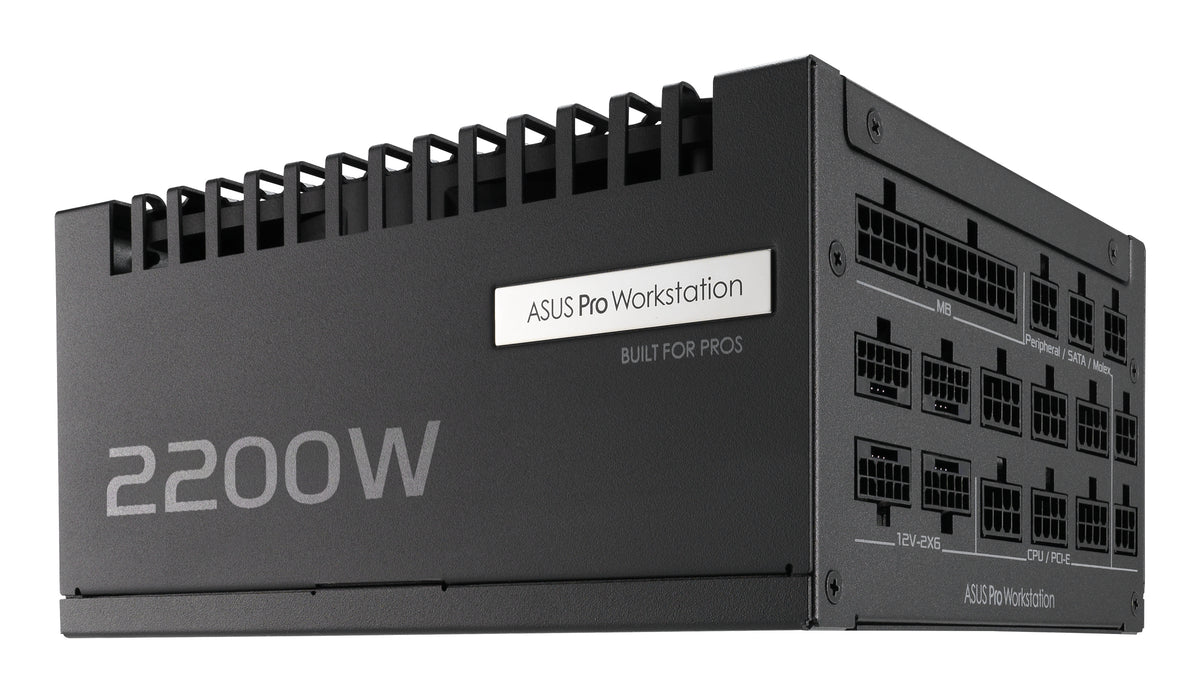 ASUS Pro WS 2200W Platinum Netzteil 20+4 pin ATX ATX Schwarz