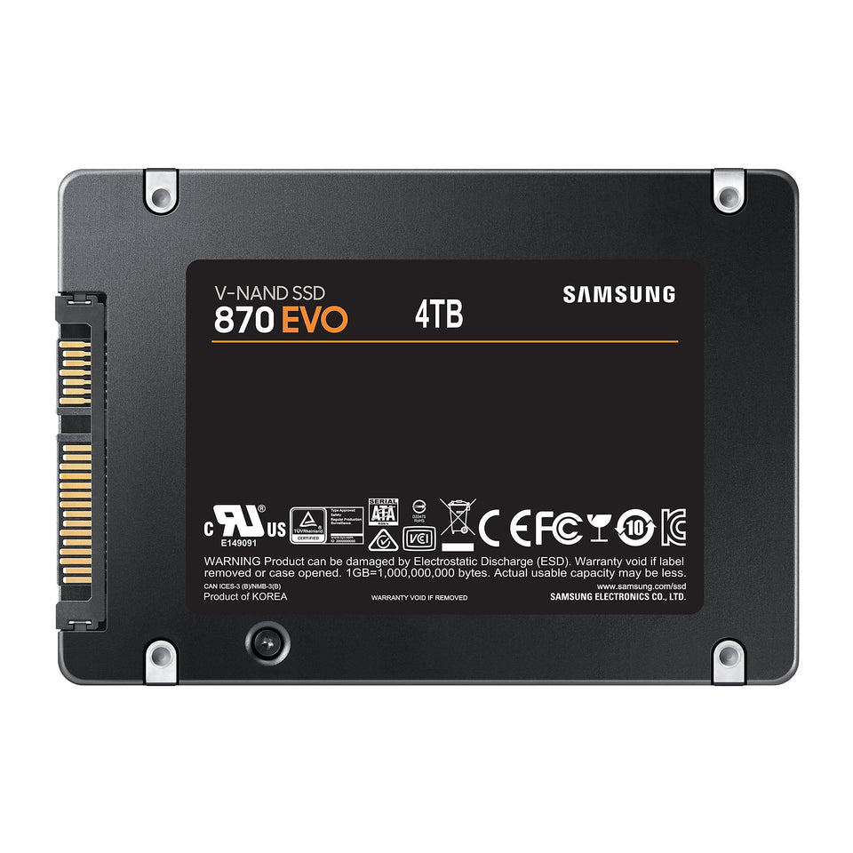 Samsung 870 EVO 4 To 2.5" Serial ATA III V-NAND MLC