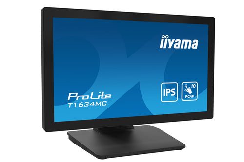 iiyama ProLite T1634MC-B1S Computerbildschirm 39,6 cm (15.6") 1920 x 1080 Pixel Full HD LED Touchscreen Schwarz