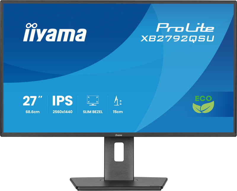 iiyama ProLite XB2792QSU-B1 Computerbildschirm 68,6 cm (27") 2560 x 1440 Pixel Quad HD LED Schwarz