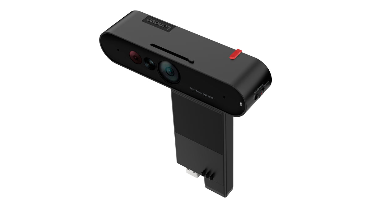 Lenovo ThinkVision MC60 Webcam 1920 x 1080 Pixel USB 2.0 Schwarz