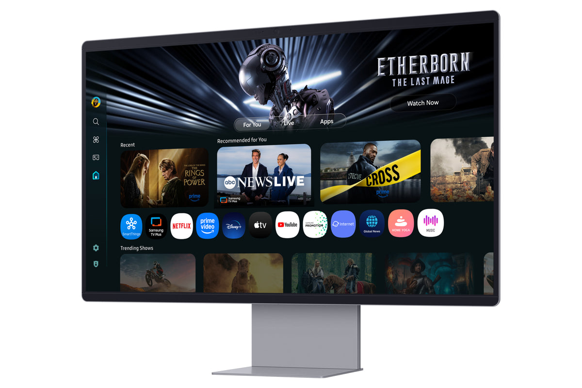 Samsung M90SF Computerbildschirm 81,3 cm (32") 3840 x 2160 Pixel 4K Ultra HD OLED Silber