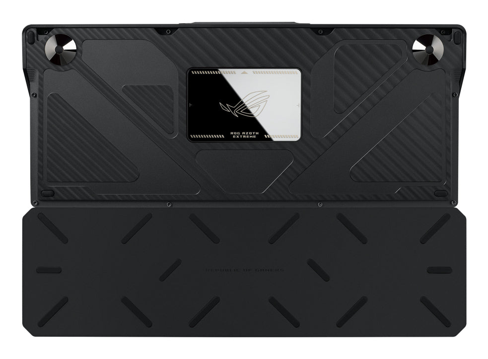 ASUS ROG Azoth Extreme Tastatur Gaming USB + RF Wireless + Bluetooth QWERTZ Französisch Schwarz