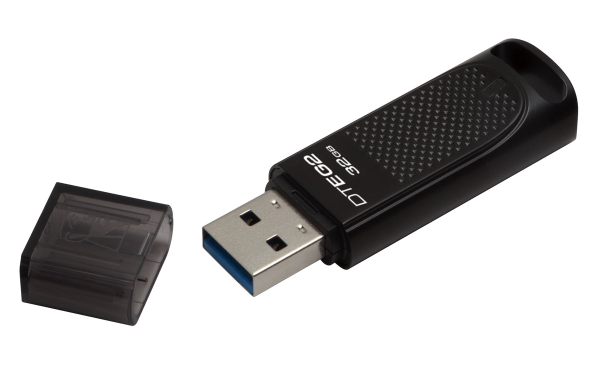 Kingston Technology DataTraveler Elite G2, 32GB USB-Stick USB Typ-A 3.2 Gen 1 (3.1 Gen 1) Schwarz