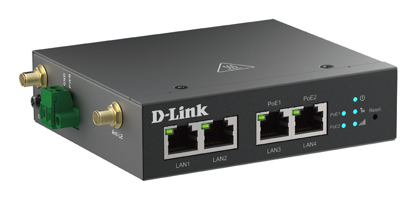 D-LINK 4G LTE M2M VPN POE+ ROUTER