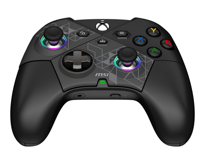 MSI FORCE PRO W CONTROLLER Schwarz USB 2.0 Gamepad Analog / Digital Android, PC, Xbox One S, Xbox One X, Xbox Series S, Xbox Series X