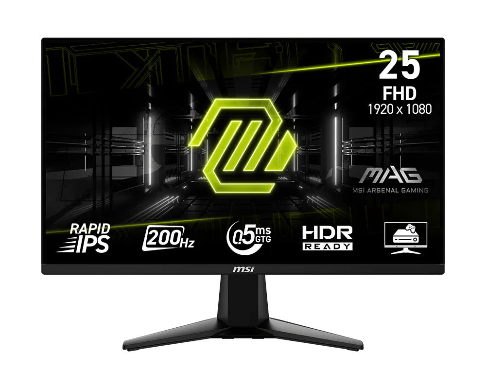 MSI MAG 255FDE E20 Computerbildschirm 62,2 cm (24.5") 1920 x 1080 Pixel Full HD LCD Schwarz