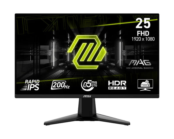 Monitor per computer MSI MAG 255FDE E20 62,2 cm (24,5") 1920 x 1080 Pixel Full HD LCD Nero