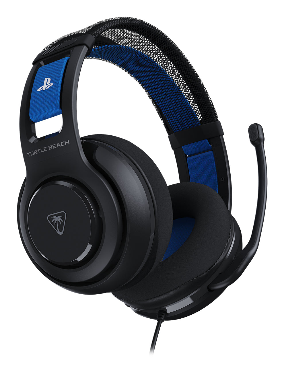 Turtle Beach Atlas 200 Wired Gaming Headset für PS5 und PS4 - offiziell lizenziert für PlayStation, Schwarz