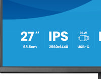 iiyama ProLite XB2797QSNPH-B1 27IN IPS LCD 4MS 2560X1440 350CD/M2 HDMI/DP/USB 2 Computerbildschirm 68,6 cm (27") 2560 x 1440 Pixel Quad HD Schwarz