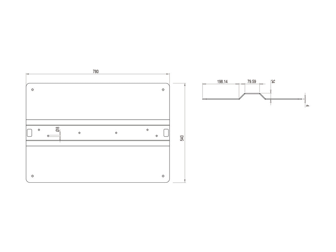 Multibrackets 7352 Zubehör für Monitorhalterung