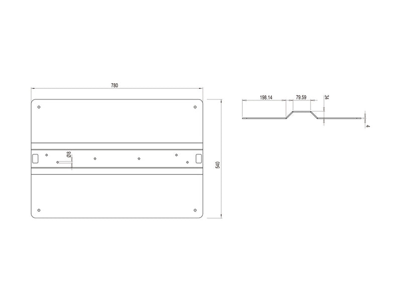 Multibrackets 7352 Zubehör für Monitorhalterung