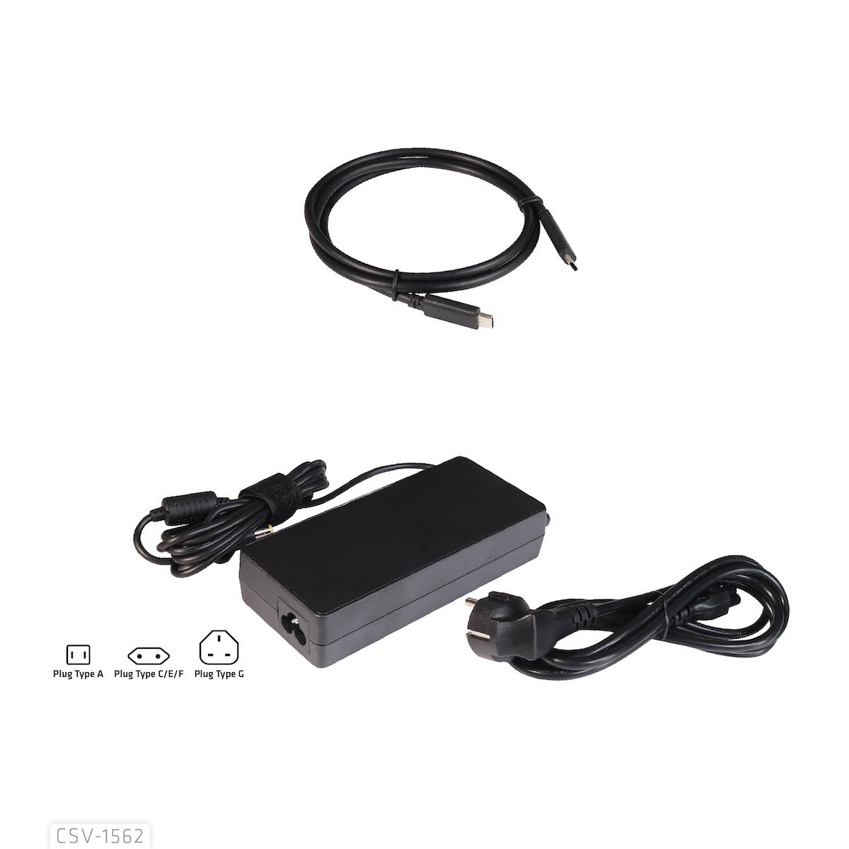 CLUB3D CSV-1562 laptop-dockingstation & portreplikator Andocken USB 3.2 Gen 1 (3.1 Gen 1) Type-C Schwarz