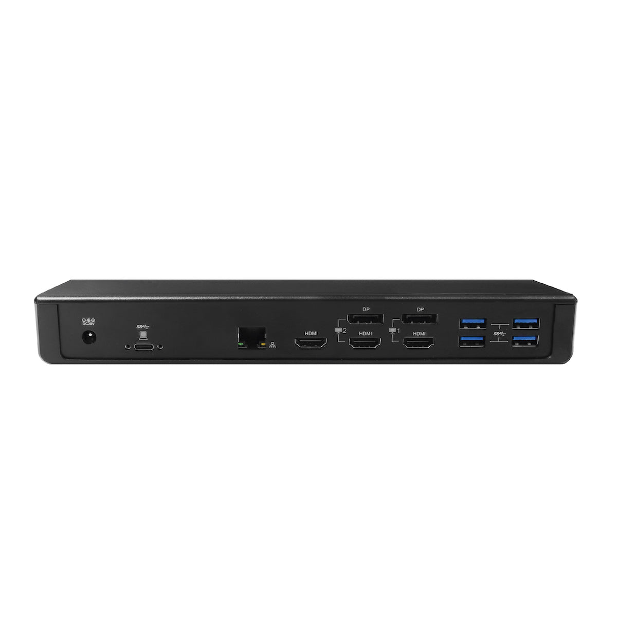 CLUB3D CSV-1562 laptop-dockingstation & portreplikator Andocken USB 3.2 Gen 1 (3.1 Gen 1) Type-C Schwarz