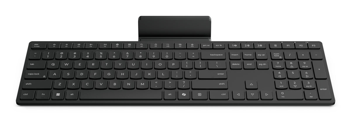 Lenovo 4Y41S04673 Tastatur Heimbüro RF Wireless + Bluetooth Deutsch Schwarz