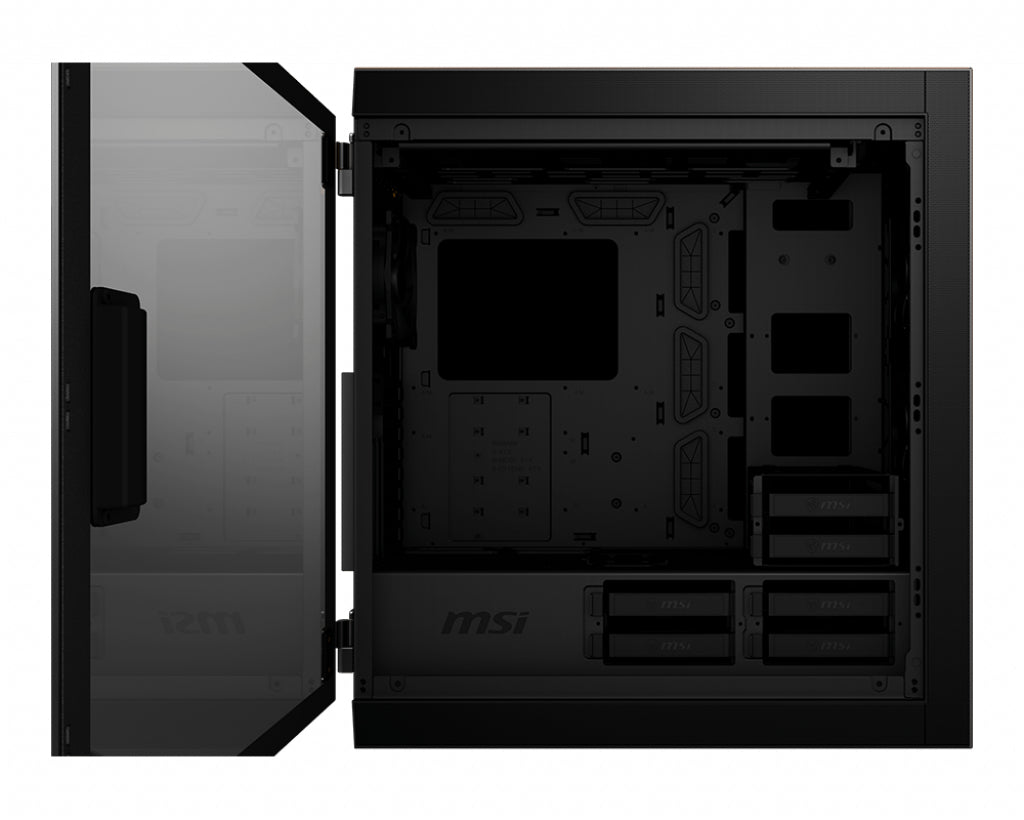 MSI MPG SEKIRA 500G Computer-Gehäuse Midi Tower Schwarz