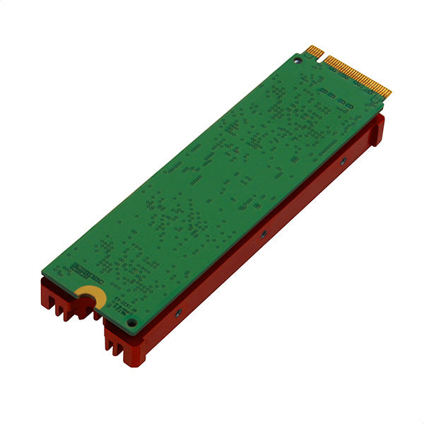 Axagon CLR-M2 Alu-Passivkühler für alle M.2-SSD-Festplatten Gr. 2280, Höhe 12 mm.