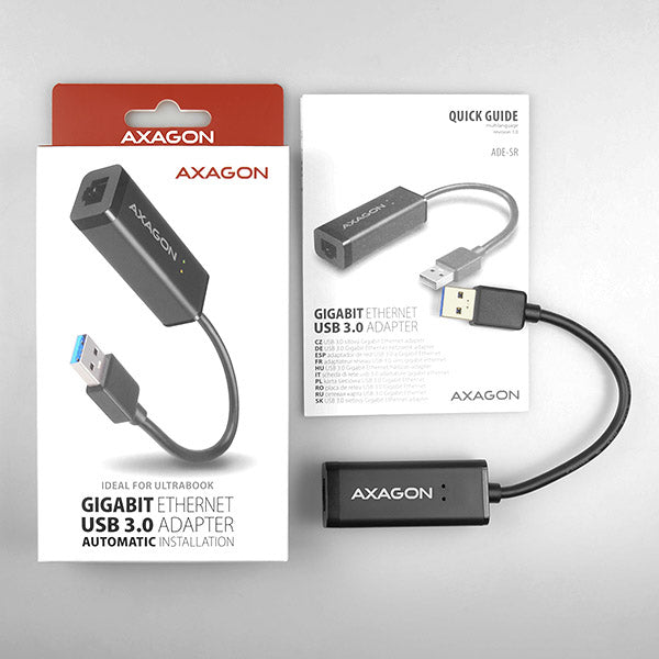 Axagon ADE-SR USB-A Gigabit Ethernet Adapter