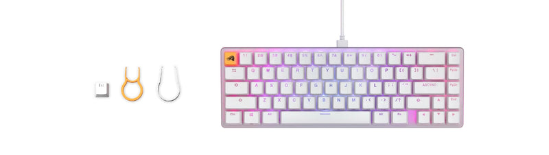 Glorious Gaming GMMK 2 Tastatur USB US International Weiß