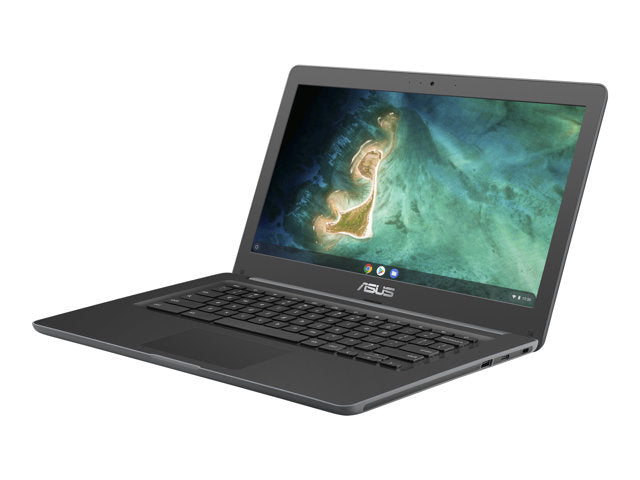 ASUS Chromebook C403NA-FQ0045 Intel® Celeron® N3350 35,6 cm (14") HD 4 GB LPDDR4-SDRAM 32 GB eMMC Wi-Fi 5 (802.11ac) ChromeOS Grau