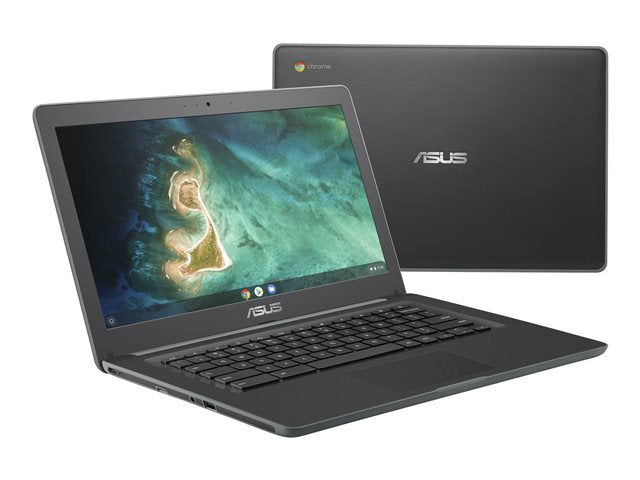 ASUS Chromebook C403NA-FQ0045 Intel® Celeron® N3350 35,6 cm (14") HD 4 GB LPDDR4-SDRAM 32 GB eMMC Wi-Fi 5 (802.11ac) ChromeOS Grau