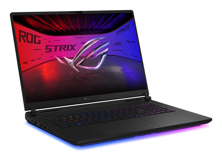 ASUS ROG Strix SCAR 18 G835LXG-TQ480X Intel Core Ultra 9 290HX Plus Laptop 45,7 cm (18") 4K Ultra HD 64 GB DDR5-SDRAM 2 TB SSD NVIDIA GeForce RTX 5090 Wi-Fi 7 (802.11be) Windows 11 Pro Schwarz