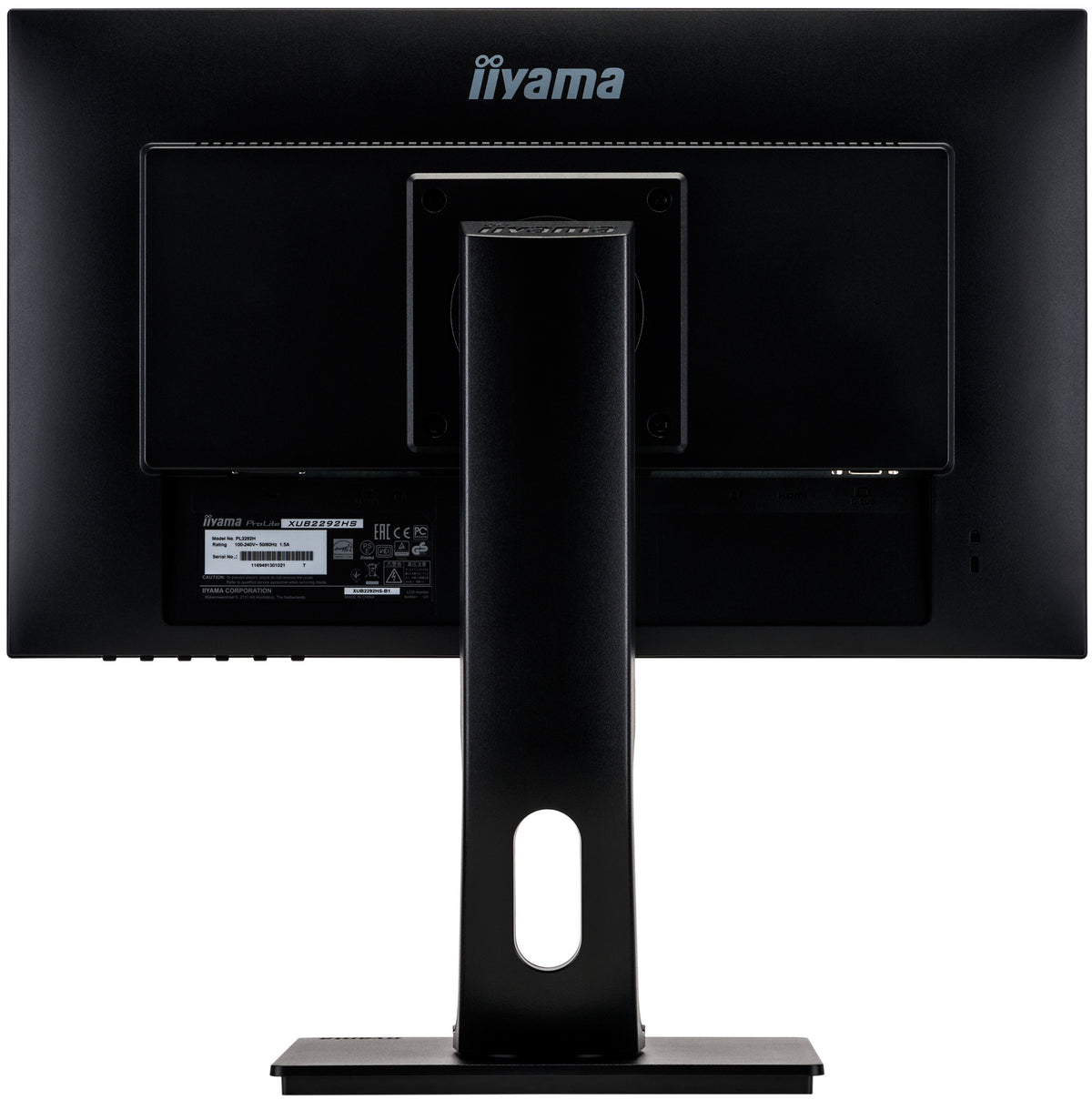 iiyama ProLite XUB2292HS-B1 Computerbildschirm 54,6 cm (21.5") 1920 x 1080 Pixel Full HD LED Schwarz