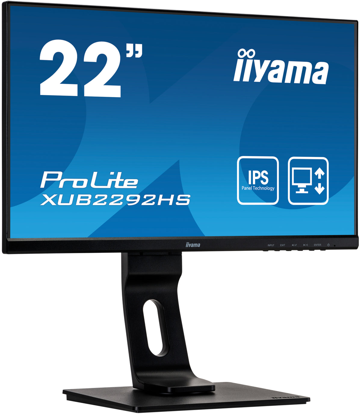 iiyama ProLite XUB2292HS-B1 Computerbildschirm 54,6 cm (21.5") 1920 x 1080 Pixel Full HD LED Schwarz