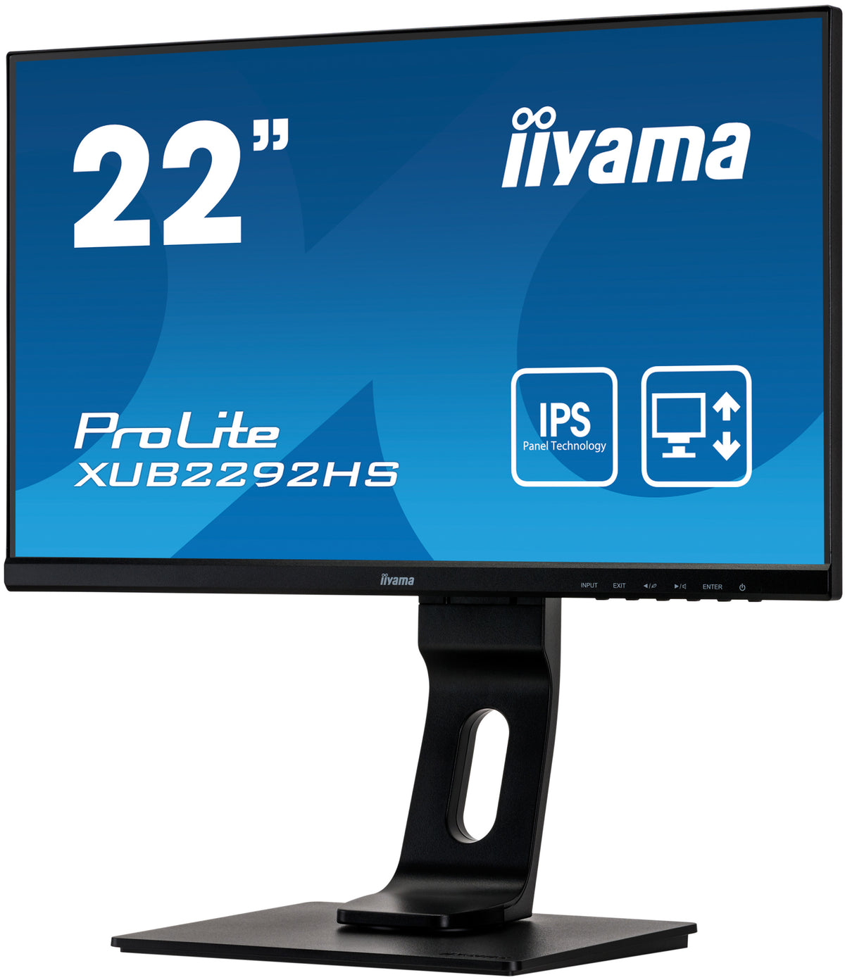 iiyama ProLite XUB2292HS-B1 Computerbildschirm 54,6 cm (21.5") 1920 x 1080 Pixel Full HD LED Schwarz