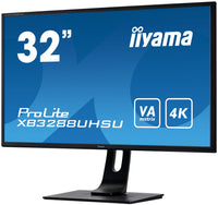 iiyama ProLite XB3288UHSU-B1 Computerbildschirm 80 cm (31.5") 3840 x 2160 Pixel 4K Ultra HD LED Schwarz
