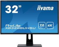 iiyama ProLite XB3288UHSU-B1 Computerbildschirm 80 cm (31.5") 3840 x 2160 Pixel 4K Ultra HD LED Schwarz