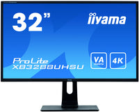 iiyama ProLite XB3288UHSU-B1 Computerbildschirm 80 cm (31.5") 3840 x 2160 Pixel 4K Ultra HD LED Schwarz