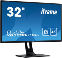 iiyama ProLite XB3288UHSU-B1 Computerbildschirm 80 cm (31.5") 3840 x 2160 Pixel 4K Ultra HD LED Schwarz