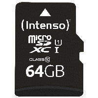 Intenso 3423490 Speicherkarte 64 GB MicroSDXC UHS-I Klasse 10