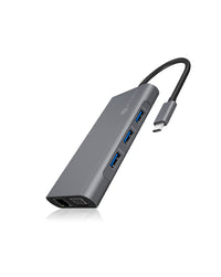 ICY BOX IB-DK4040-CPD, 10 in 1 USB Type-C® Notebook DockingStation, 1x HDMI 4K60Hz, 1x VGA, 3x USB-A, 1x USB-C(PD Only), 1x Audiocombo