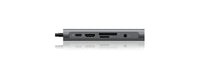 ICY BOX IB-DK4040-CPD, 10 in 1 USB Type-C® Notebook DockingStation, 1x HDMI 4K60Hz, 1x VGA, 3x USB-A, 1x USB-C(PD Only), 1x Audiocombo